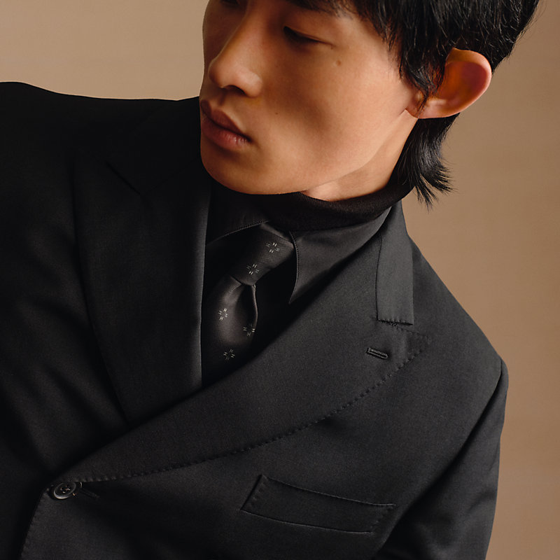 HERMES Pétales エルメス ペタル Petales tie - Black | Hermès USA